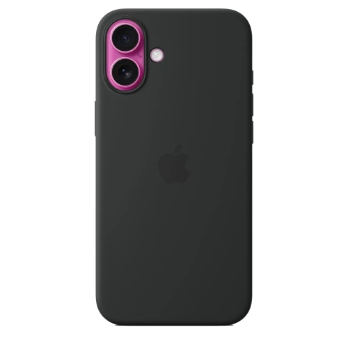Чохол-накладка (силіконовий) Apple iPhone 16 Plus Silicone Case with MagSafe Black (MYY93)