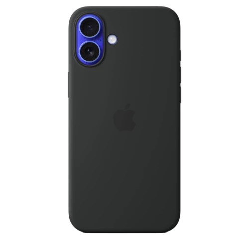 Чохол-накладка (силіконовий) Apple iPhone 16 Plus Silicone Case with MagSafe Black (MYY93)