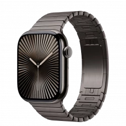 Apple Watch Series 10 GPS + Cellular 46mm Slate Titanium Case w. Slate Link Bracelet (MX173+MXMK3)