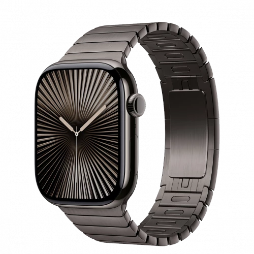 Apple Watch Series 10 GPS + Cellular 46mm Slate Titanium Case w. Slate Link Bracelet (MX173+MXMK3)