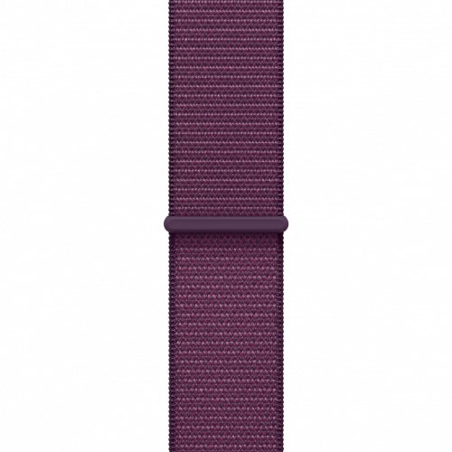 Apple Watch Series 10 GPS 42mm Rose Gold Alu. Case w. Plum Sport Loop (MWWK3)