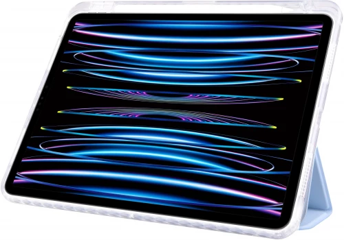 Чохол-книжка (поліуретановий) Apple iPad Air 13" 2024 Comma Joy PU with Pencil Slot Series Gray