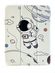 Чохол-книжка (поліуретановий) Apple iPad Air 11" 2024 / Air & Pro 11 2020-2022 Comma Lingos with Pencil Slot Series Spaceman