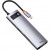 Baseus Metal Gleam Series 8-in-1 Type-C Gray (CAHUB-CV0G)