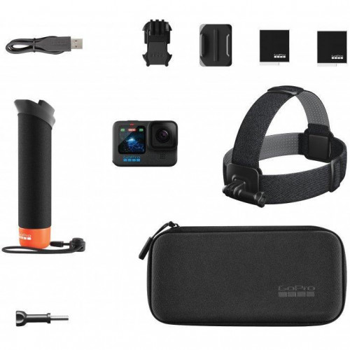 GoPro HERO 12 Black + Enduro + Head Strap + Handler Floating (CHDRB-121-RW)