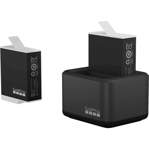 GoPro Dual Battery Charger + battery Enduro 2 pcs for HERO11/10/9 (ADDBD-211)
