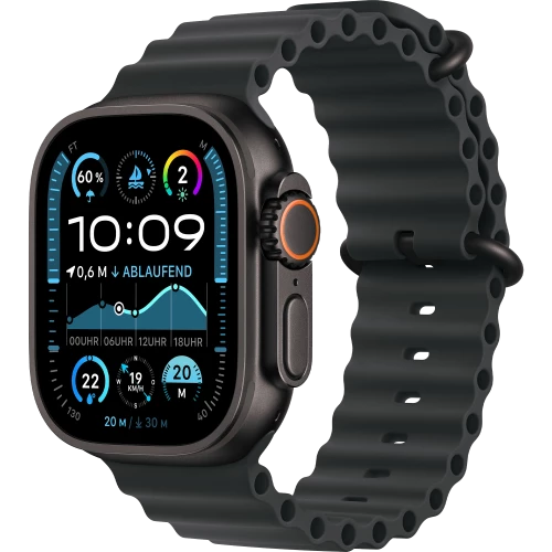 Apple Watch Ultra 2 GPS + Cellular 49mm Black Titanium Case w. Black Ocean Band (MX4P3) (New, без коробки)