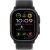 Apple Watch Ultra 2 GPS + Cellular 49mm Black Titan Case w. Black Trail Loop - M/L (MX4V3)