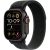 Apple Watch Ultra 2 GPS + Cellular 49mm Black Titan Case w. Black Trail Loop - M/L (MX4V3)