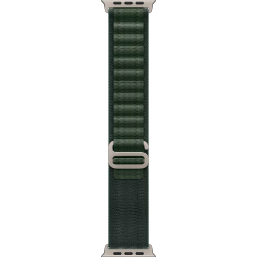 Apple Watch Ultra 2 GPS + Cellular 49mm Natural Titan. Case w. Dark Green Alpine Loop - L (MYT33+MXMW3)