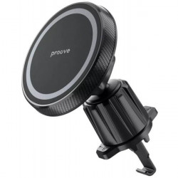 Автомобильный держатель Proove Carbon Magnetic Air Outlet Car Mount Magnetic Ring Black (CHCM00000001)