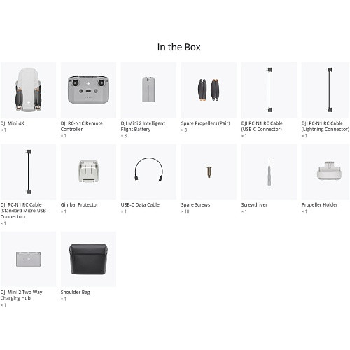 DJI Mini 4K Fly More Combo (CP.MA.00000788.01)