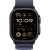 Apple Watch Ultra 2 GPS + Cellular 49mm Black Titan. Case w. Navy Alpine Loop - Small (MYTF3+MYPW3)
