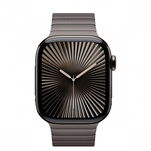 Apple Watch Series 10 GPS + Cellular 42mm Slate Titanium Case w. Slate Link Bracelet (MX0M3+MXMD3)
