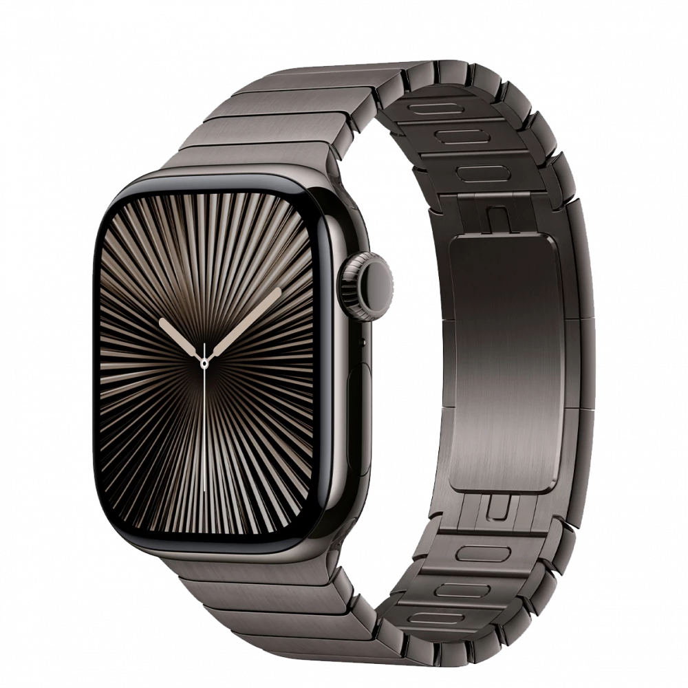 Apple Watch Series 10 GPS + Cellular 42mm Slate Titanium Case w. Slate Link Bracelet (MX0M3+MXMD3)