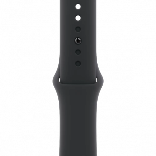 Apple Watch Series 10 GPS + Cellular 42mm Slate Titanium Case w. Black Sport Band - M/L (MWXH3)