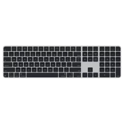 Apple Magic Keyboard with Touch ID and Numeric Keypad for Mac with Apple silicon USB-C Black Keys (MXK83)