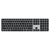 Apple Magic Keyboard with Touch ID and Numeric Keypad for Mac with Apple silicon USB-C Black Keys (MXK83)
