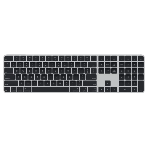 Apple Magic Keyboard with Touch ID and Numeric Keypad for Mac with Apple silicon USB-C Black Keys (MXK83)