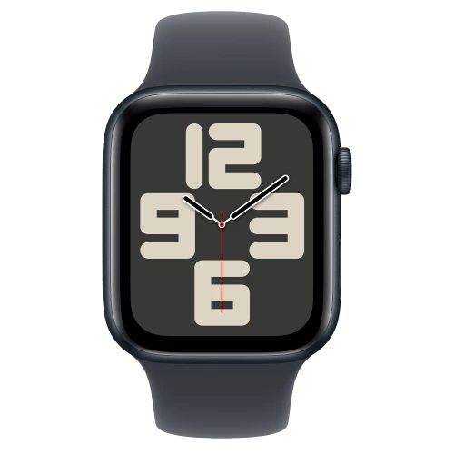 Apple Watch SE 2 GPS 44mm Midnight Aluminium Case w. Midnight Sport Band - S/M (MXEJ3/MXG13/MXGL3)