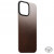 Чохол-накладка (шкіряний) Apple iPhone 16 Pro Max NOMAD Horween® Magnetic Leather Magnetic Leather Back with Magsafe Rustic Brown