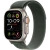 Apple Watch Ultra 2 GPS + Cellular 49mm Natural Titan. Case w. Green Trail Loop - S/M (MYT73+MXTN3)