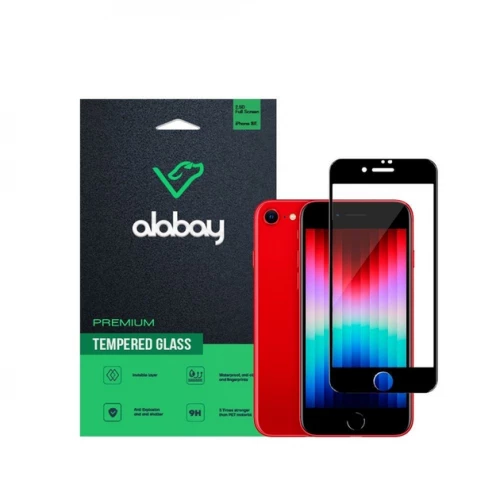 Защитное стекло Apple iPhone SE 2020/8/7 Alabay Anti Static Black