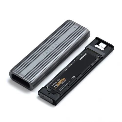 Satechi USB-C NVMe and SATA SSD Enclosure (ST-UCNSEM)