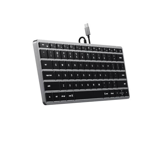Клавиатура Satechi Slim W1 Wired Backlit Keyboard (ST-UCSW1M)