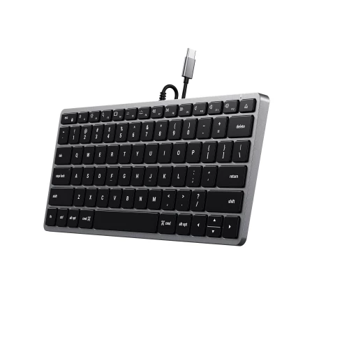 Клавиатура Satechi Slim W1 Wired Backlit Keyboard (ST-UCSW1M)