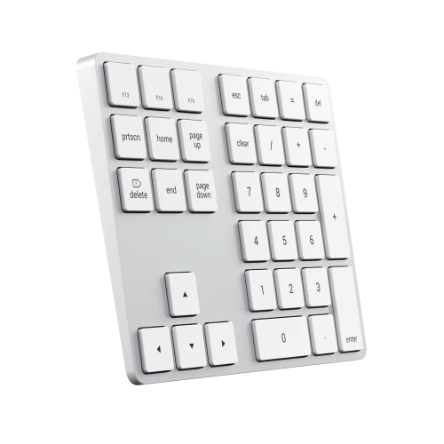 Клавиатура Satechi Bluetooth Extended Keypad Silver (ST-XLABKS)