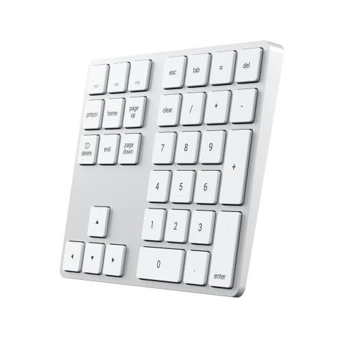 Клавиатура Satechi Bluetooth Extended Keypad Silver (ST-XLABKS)