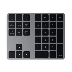 Клавіатура Satechi Bluetooth Extended Keypad Space Gray (ST-XLABKM)