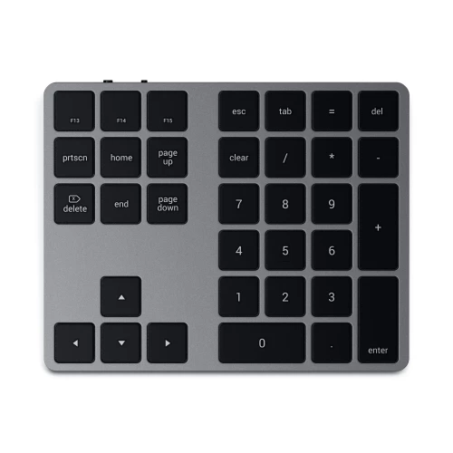 Клавиатура Satechi Bluetooth Extended Keypad Space Gray (ST-XLABKM)