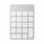 Клавиатура Satechi Aluminum Slim Rechargeable Bluetooth Keypad Silver (ST-SALKPS)