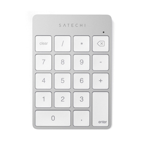 Клавиатура Satechi Aluminum Slim Rechargeable Bluetooth Keypad Silver (ST-SALKPS)