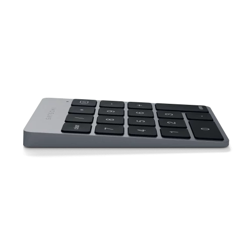Клавиатура Satechi Aluminum Slim Rechargeable Bluetooth Keypad Space Gray (ST-SALKPM)