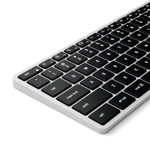 Клавіатура Satechi Slim X3 Bluetooth Backlit Keyboard Silver (ST-BTSX3S)
