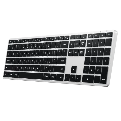 Клавіатура Satechi Slim X3 Bluetooth Backlit Keyboard Silver (ST-BTSX3S)