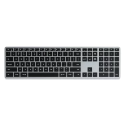 Клавіатура Satechi Slim X3 Bluetooth Backlit Keyboard Space Gray (ST-BTSX3M)