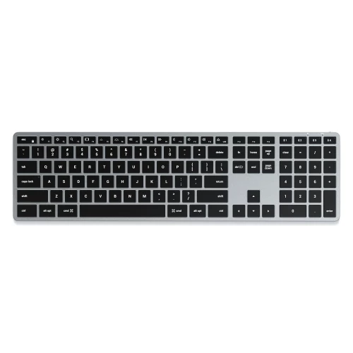 Клавіатура Satechi Slim X3 Bluetooth Backlit Keyboard Space Gray (ST-BTSX3M)