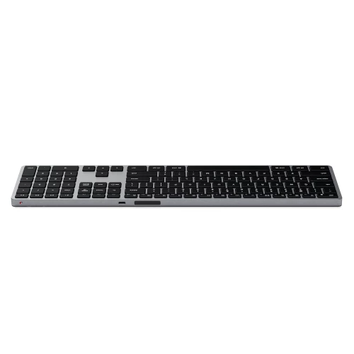 Клавіатура Satechi Slim X3 Bluetooth Backlit Keyboard Space Gray (ST-BTSX3M)