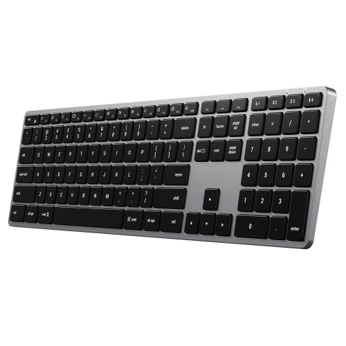 Клавіатура Satechi Slim X3 Bluetooth Backlit Keyboard Space Gray (ST-BTSX3M)