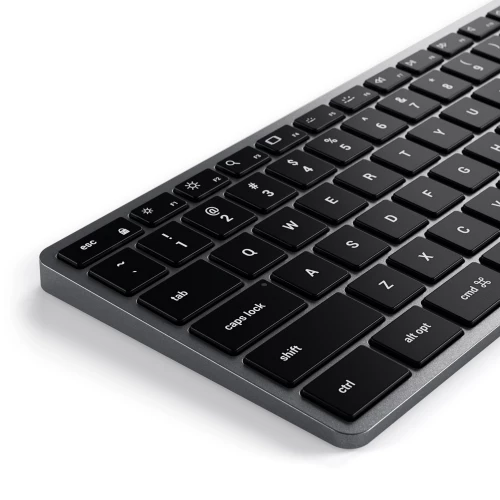 Клавіатура Satechi Slim X3 Bluetooth Backlit Keyboard Space Gray (ST-BTSX3M)