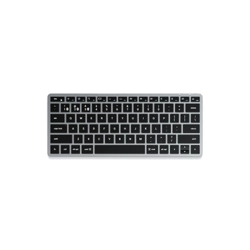 Клавіатура Satechi Slim X1 Bluetooth Backlit Keyboard Space Gray (ST-BTSX1M)
