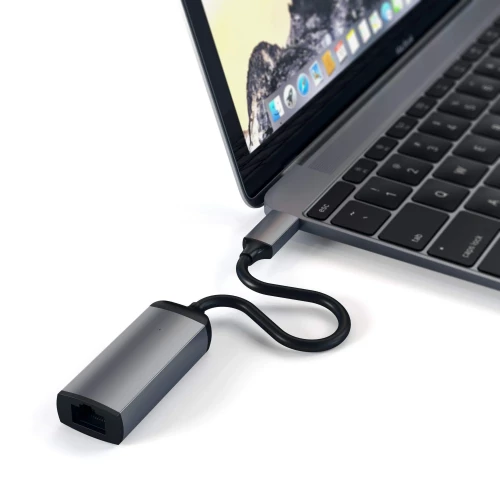 Satechi Type-C Gigabit Ethernet Adapter Space Gray (ST-TCENM)