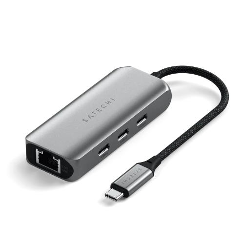 Satechi 4-In-1 USB-C Hub With 2.5 Gigabit Ethernet (ST-H3C25EM)