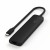 Satechi 7-in-1 USB-C Slim Multiport Adapter with Ethernet Black (ST-P7SK)