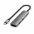 Satechi 4-in-1 USB-C Slim Multiport Adapter 4K Space Grey (ST-P4SM)