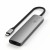 Satechi 7-in-1 USB-C Slim Multiport Adapter with Ethernet Space Grey (ST-P7SM)